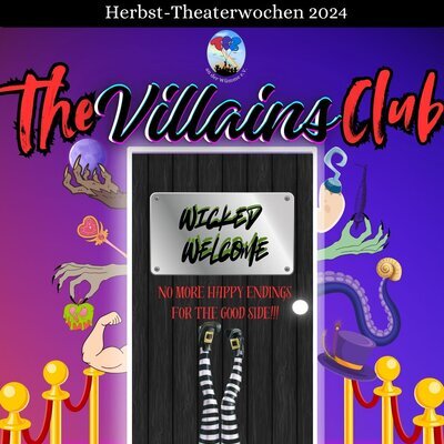 The Villains Club Poster