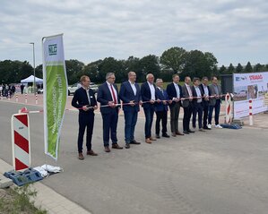 Symbolische Eröffnung des LogIn Park Elsdorf